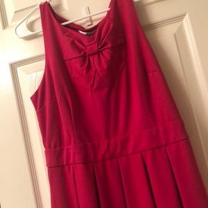 Dark pink Lauren Conrad Dress with pockets